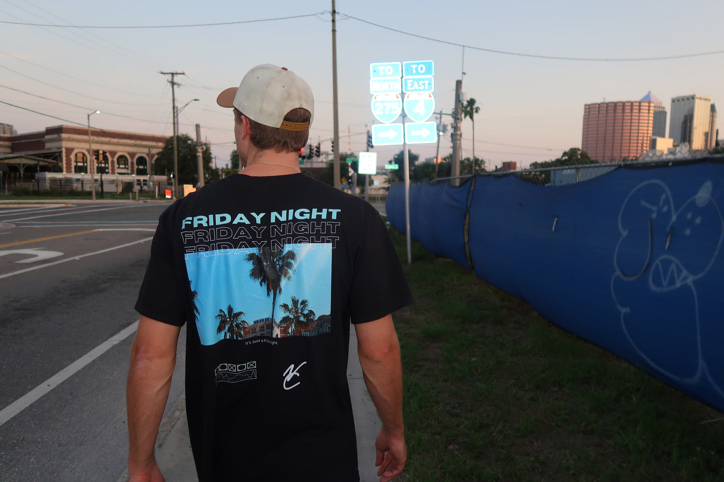 Friday Night Vibe T Shirt TAMPA