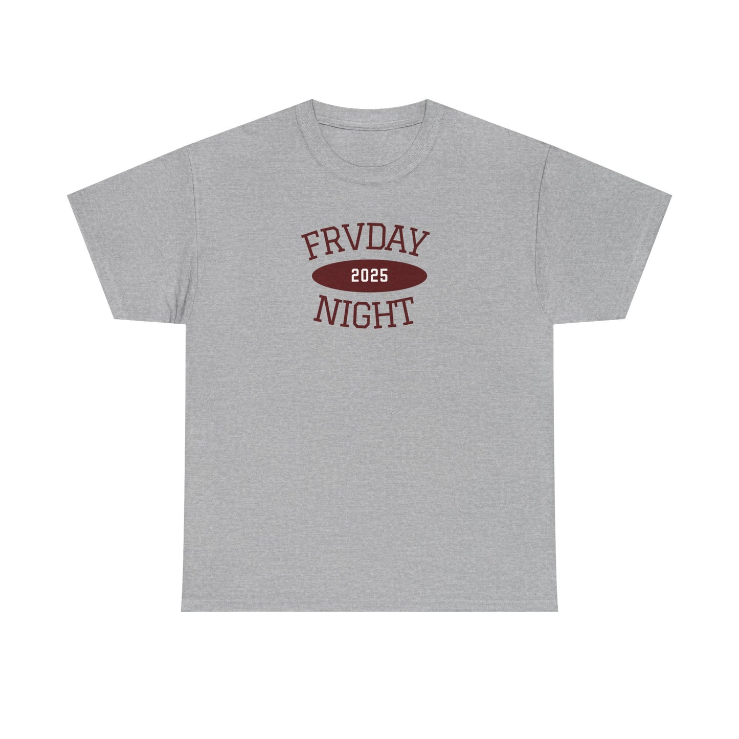 Friday Night 2025 Tee — Retro Football Graphic Shirt