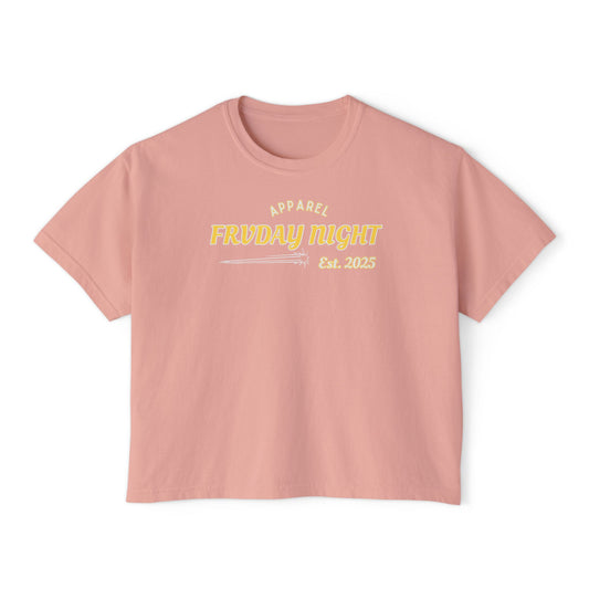 FRVDAY NIGHT Women's Boxy Tee